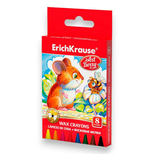 Picture of ERICHKRAUSE WAX CRAYONS X8